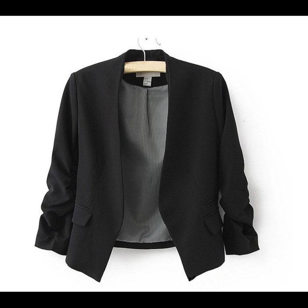 Black Lightweight Blazer/Jacket